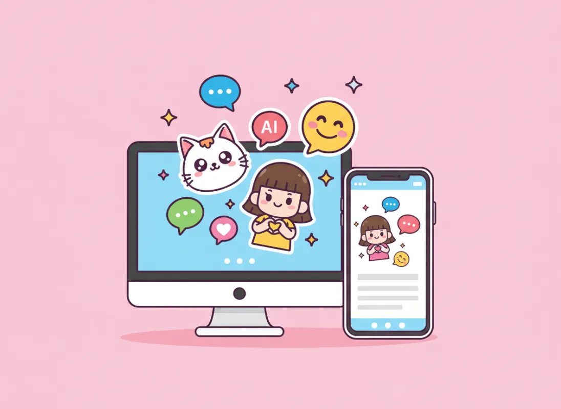 Unverzichtbar fr Social - Chats Hochwertige KI-Sticker ganz einfach mit Fast Image AI erstellen