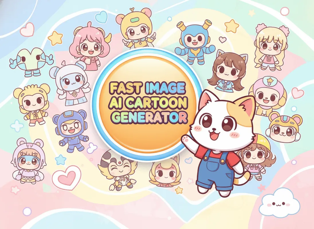 用Fast Image AI做卡通吉祥物 - 品牌视觉升级超轻松